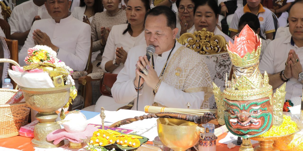 วัดป่าสันติกุสุมาลย์ จังหวัดสกลนคร  จัดงานฉลองอัฐิบูรพาจารย์ หลวงปู่ครูบาคำเป็ง ฐิตปัญโญ ครบรอบ100 วันมรณกาล อย่างยิ่งใหญ่