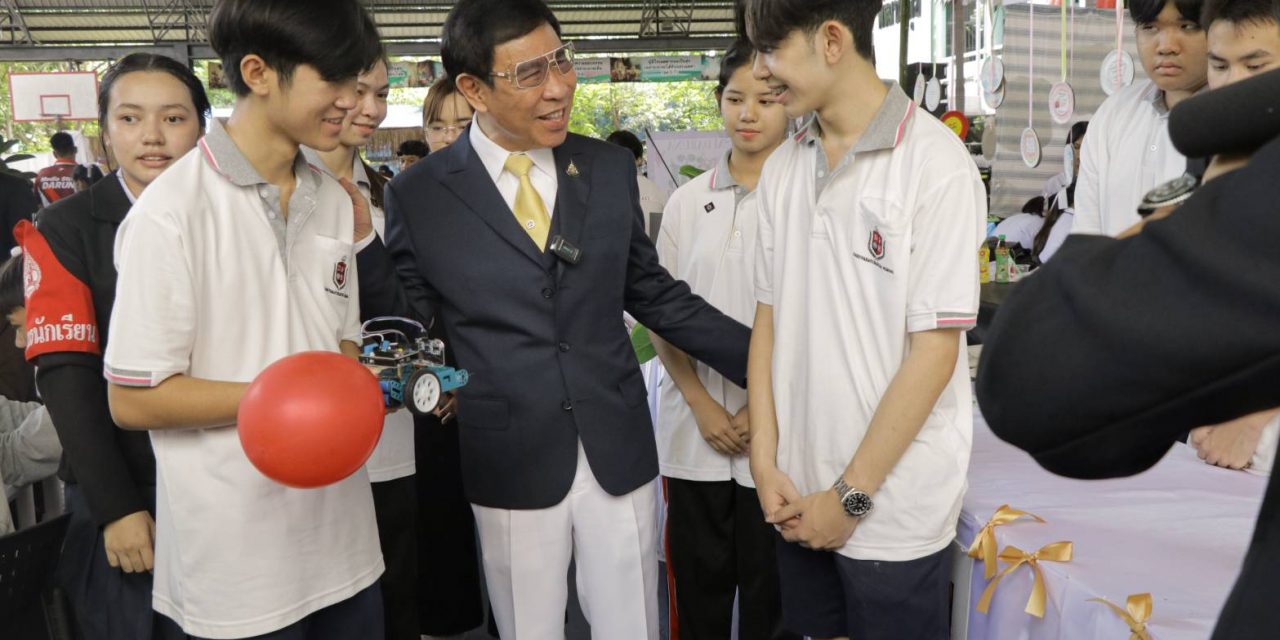 พว. และ โรงเรียนดรุณาราชบุรี ร่วมพิธีเปิดงานมหกรรมวิชาการโรงเรียนดรุณาราชบุรี ปีการศึกษา 2567 และการแข่งขันทักษะวิชาการ โรงเรียนในสังกัดสังฆมณฑลราชบุรี 